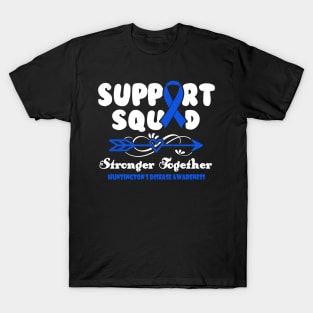 Huntington's Disease Gastroparesis Awareness Support Squad Stronger Together - In This Family We Fight Together T-Shirt T-Shirt